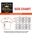 Audi 3-Piece Tracksuit Brown Cotton Summer Set for Men