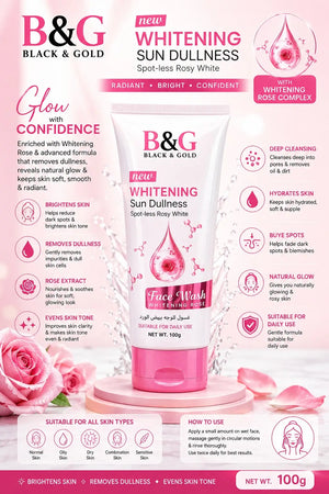 B&G Whitening Facewash 100ml