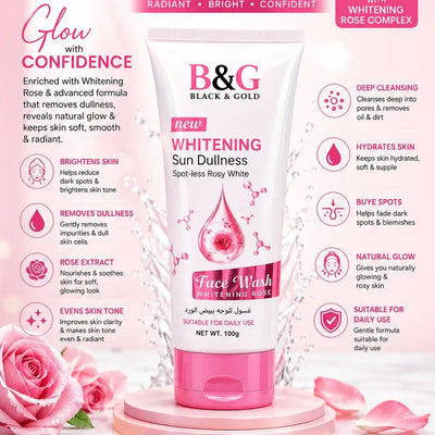 B&G Whitening Facewash 100ml