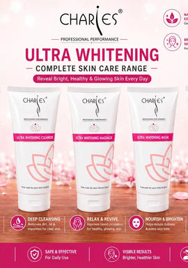 Charies Ultra Whitening Facial Kit 5 Step