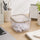 Transparent Plastic Desktop Trash Bin – Mini Tabletop Waste Basket for Office, Bedroom, Kitchen & Makeup Desk