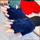 Winter Half Finger Pair Gloves For Women Plush Warm Fingerless Pair Gloves In Multicolor (Random Color)