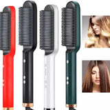 Fast Drying Hair Straightener Brush ABS Plastic