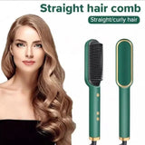 Fast Drying Hair Straightener Brush ABS Plastic