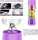 Purple Electric Juicer Blender 500ml ABS Plastic