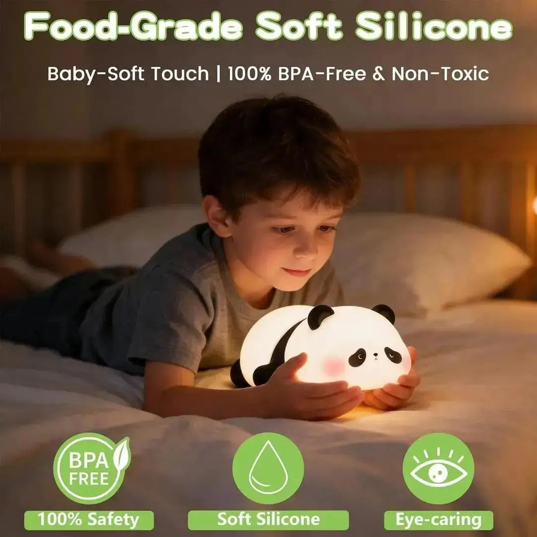 Cute Panda Lamp – Adorable LED Night Light for Kids & Bedroom Decor