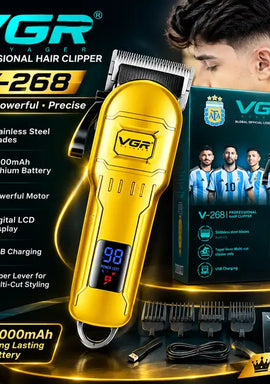 Comfortable Grip and Ergonomics Design Men's Hair Trimmer 5