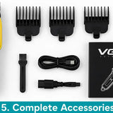 Comfortable Grip and Ergonomics Design Men's Hair Trimmer 5