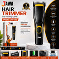 JAWA JW-822 Professional Hair Trimmer with Floating Comb, Stainless Steel Blades, Powerful Motor & Rechargeable Battery