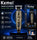 Kemei KM-3298 Professional Hair Clipper – 1200mAh Rechargeable Trimmer with LCD Display, Stainless Steel Blade & Engraved Metal Body