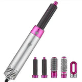 High Quality 5 in 1 Hot Air Hair Styler & Dryer Brush | Hair Straightener, Curler, Volumizer & One Step Blow Dryer | Multi-Function Hair Styling Tool
