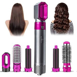 High Quality 5 in 1 Hot Air Hair Styler & Dryer Brush | Hair Straightener, Curler, Volumizer & One Step Blow Dryer | Multi-Function Hair Styling Tool
