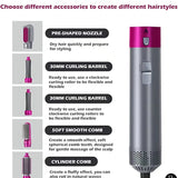 High Quality 5 in 1 Hot Air Hair Styler & Dryer Brush | Hair Straightener, Curler, Volumizer & One Step Blow Dryer | Multi-Function Hair Styling Tool