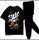 2 Pcs Men's Jersey Printed Track Suit