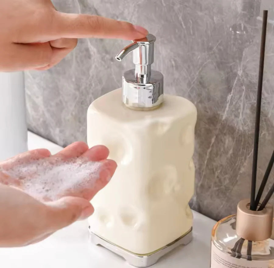 Hand Soap Dispenser – Refillable Liquid Soap Pump Bottle for Bathroom, Kitchen & Wash Basin
