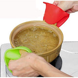 Silicone Pot Holder – Heat Resistant Non-Slip Hot Pot & Pan Grip for Kitchen Cooking & Baking