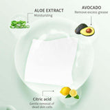 Avocado Makeup Remover Wipes – Moisturizing Facial Cleansing Wipes for Makeup Removal & Daily Skin Care