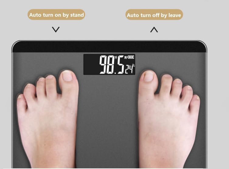 iScale Smart Body Fat BMI Composition Analyzer Weight Scale – Digital Bluetooth Body Composition Scale (180kg Capacity)