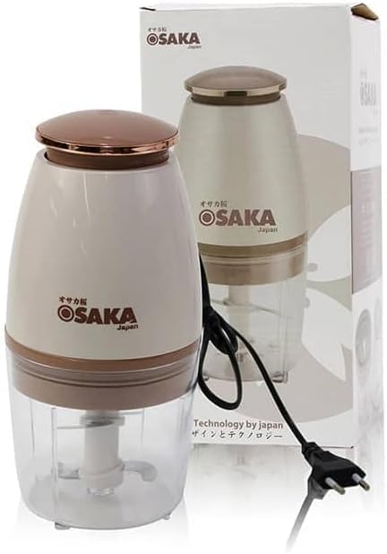 Osaka Multi-Purpose Electric Meat Grinder & Food Processor – Stainless Steel Kitchen Chopper for Meat, Vegetables & Fruits