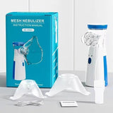 Portable Mesh Nebulizer for Kids & Adults – Rechargeable Silent Handheld Nebulizer Machine for Home & Travel