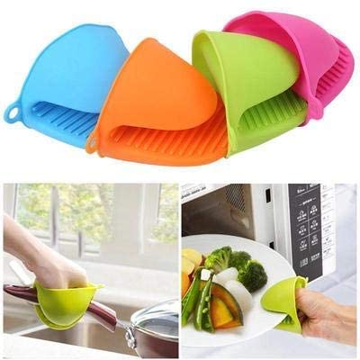 Silicone Pot Holder – Heat Resistant Non-Slip Hot Pot & Pan Grip for Kitchen Cooking & Baking