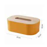 Wooden Tissue Box Holder – Premium Wooden Tissue Box Cover for Home, Office & Car Decor