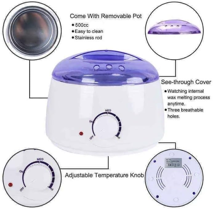 Professional Wax Heater And Warmer Hot Wax Heater for Hard,Wax Heater For Waxing Automatic, Strip and Paraffin Waxing, Wax Heaters, Wax Machine Heater, Wax Machine For Women