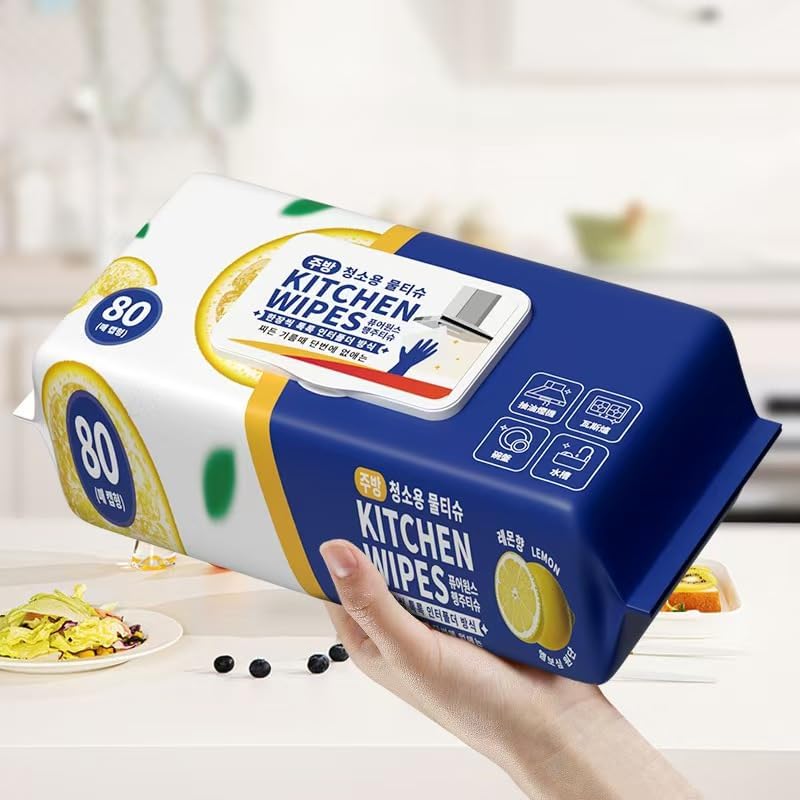 Kitchen Cleaning Mini Wipes – Reusable Multipurpose Cleaning Cloths for Kitchen, Dishes & Household Surfaces