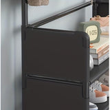 Attachable Coat Hanger with Shoes Rack – Multi-Functional Entryway Clothes & Shoe Storage Organizer