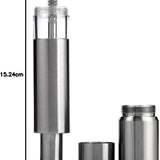 Stainless Steel One-Hand Salt & Pepper Grinder – Masala Hammer Spice Grinder for Black Pepper, Salt & Seasonings