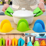 Silicone Pot Holder – Heat Resistant Non-Slip Hot Pot & Pan Grip for Kitchen Cooking & Baking