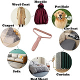 Plastic Lint Remover – Reusable Portable Fabric Fuzz & Pet Hair Remover for Clothes, Sofas & Carpets