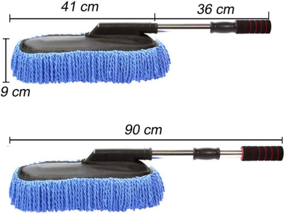 Telescopic Microfiber Car Duster with Long Handle – Extendable Dust Cleaning Brush for Cars, SUVs & Home