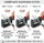 Professional Knife Sharpener – 3 Stage Tungsten Steel, Diamond & Ceramic Kitchen Knife Sharpening Tool