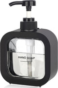 Premium Square Soap Dispenser 300ml – Refillable Liquid Soap Pump for Bathroom, Kitchen & Hand Wash