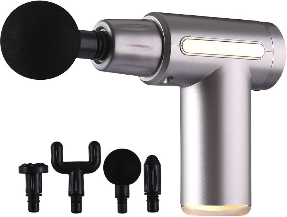 Rechargeable Fascia Gun Muscle Relaxation Massager – Professional Electric Vibration Massage Gun for Neck, Back & Body