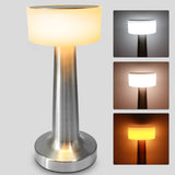 LED Table Lamp – Rechargeable Cordless Desk Lamp with Touch Control, 3 Color Dimmable Light for Bedroom, Office & Study