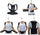 Back Posture Corrector Belt with Metal Support Rods – Adjustable Back & Shoulder Support Brace for Men & Women
