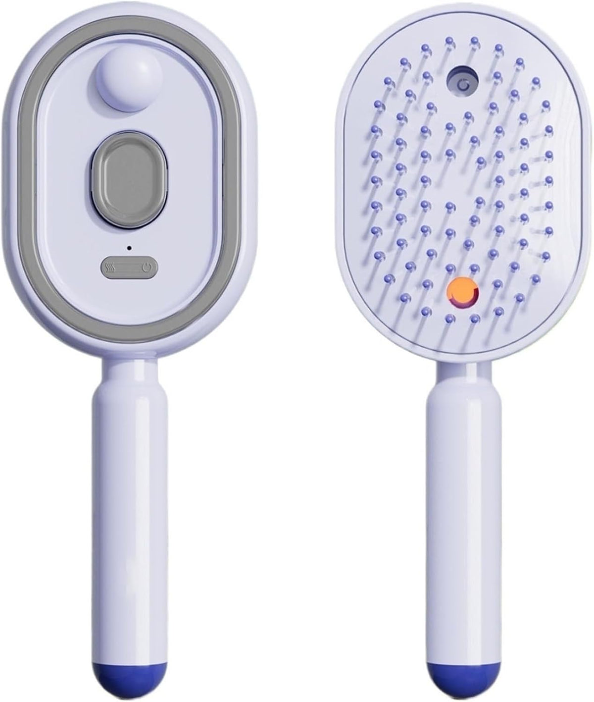 Electric Spray Air Cushion Comb for Women – Rechargeable Mist Hair Brush with Vibration & Red Light
