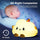 Little Cloud LED Night Light – Soft Silicone Bedside Lamp for Baby & Kids