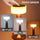 LED Table Lamp – Rechargeable Cordless Desk Lamp with Touch Control, 3 Color Dimmable Light for Bedroom, Office & Study