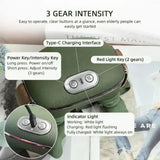 Rechargeable Neck & Shoulder Massager with Heat – 4D Kneading Massage Pillow