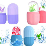 Silicone Face Ice Roller – Reusable Facial Ice Massage Roller for Skin Care, Puffiness & Cooling Therapy