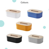 Wooden Tissue Box Holder – Premium Wooden Tissue Box Cover for Home, Office & Car Decor