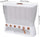 6 Portion 10KG Cereal Dispenser – Large Capacity Dry Food Storage Container with Portion Control