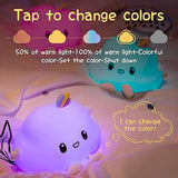 Little Cloud LED Night Light – Soft Silicone Bedside Lamp for Baby & Kids