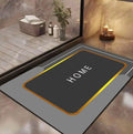 Square Home Mat 2mm – Non-Slip Floor Mat for Kitchen, Bathroom, Entrance & Bedroom (15 × 22.5 Inches)
