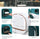 Wall Mounted Soap Box with Lid & Drain Tray – Self-Draining Soap Holder for Bathroom & Kitchen