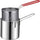 1200ml Stainless Steel Deep Frying Pot with Strainer Basket – Oil Fryer Pot for French Fries, Chicken & Tempura