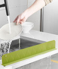 15 Inch Silicone Sink Splash Guard – Kitchen Sink Faucet Splash Guard with Drain Mat & Drying Pad